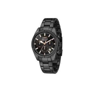 Orologio SECTOR Uomo 240 Cronografo Acciaio Total Black Limited