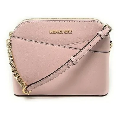 Borsa a Mano con Tracolla Media in Pelle Michael Kors Jet Set (Powder Blush)