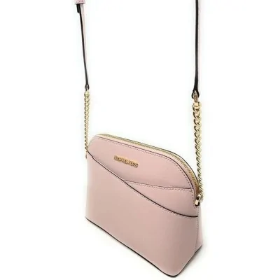 Borsa a Mano con Tracolla Media in Pelle Michael Kors Jet Set (Powder Blush)
