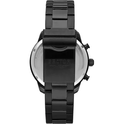 Orologio Uomo Sector Oversize R3273602016 Chrono Bracciale Acciaio Nero Blu Orologio Uomo Sector Oversize R3273602016 Chrono Bracciale Acciaio Nero Blu