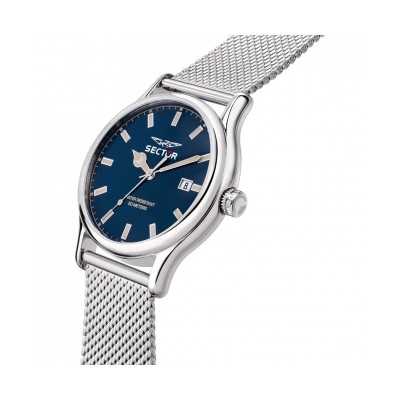 Orologio SECTOR Uomo 660 Datario Acciaio Mesh / Blu Orologio SECTOR Uomo 660 Datario Acciaio Mesh / Blu