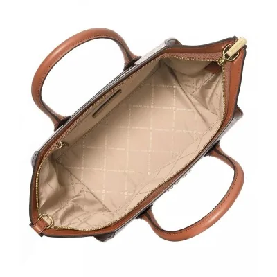 Michael Kors Avril Large Satchel Logo Vanilla – Borsa Donna Elegante Michael Kors Avril Large Satchel Logo Vanilla – Borsa Donna Elegante