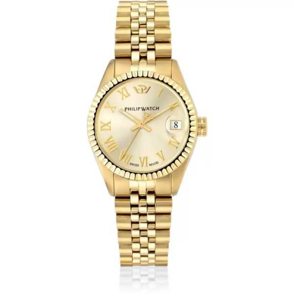 Orologio Donna PHILIP WATCH CARIBE R8253597614 Acciaio Gold