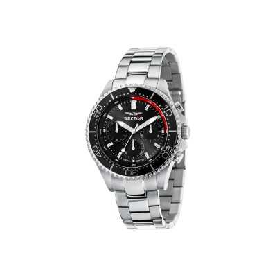 Orologio SECTOR Uomo 230 Multifunzione Acciaio Nero Limited Edition