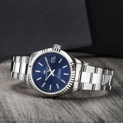 Philip Watch Orologio Automatico Argento Uomo R8223597030 Philip Watch Orologio Automatico Argento Uomo R8223597030