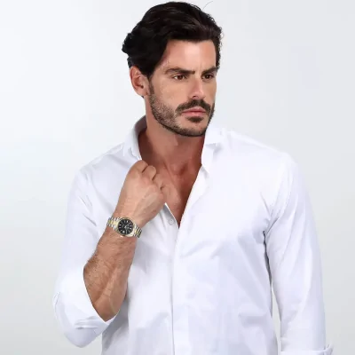 Orologio Uomo Philip Watch Caribe Solo Tempo Bicolore Quadrante Nero R8253597093 Orologio Uomo Philip Watch Caribe Solo Tempo Bicolore Quadrante Nero R8253597093