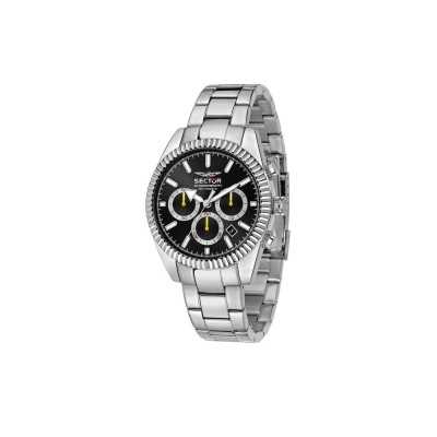 Orologio SECTOR Uomo 240 Cronografo Acciaio Nero Limited Edition