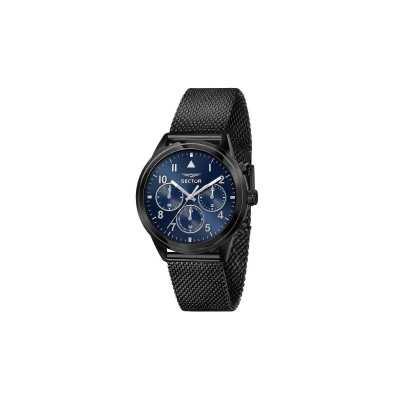 Orologio Uomo Sector R3253540010 Serie 670 Dual Time 40mm 5ATM